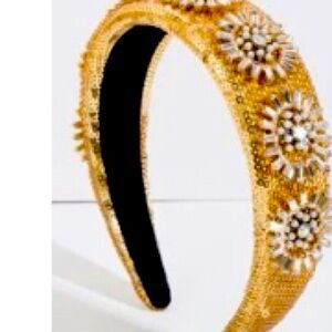 Gold and bling hair band!